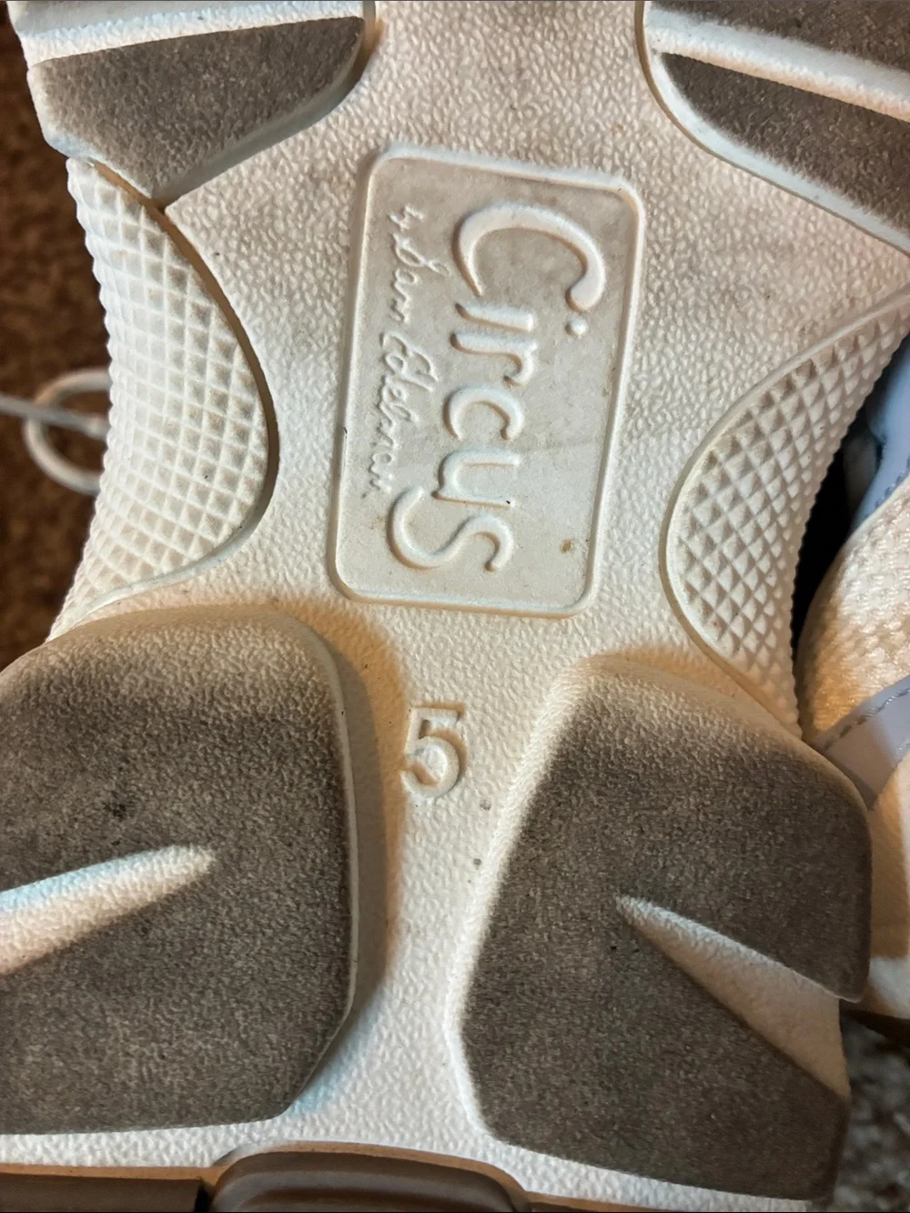 Circus by Sam Edelman Light Blue & White Chunky Sneakers